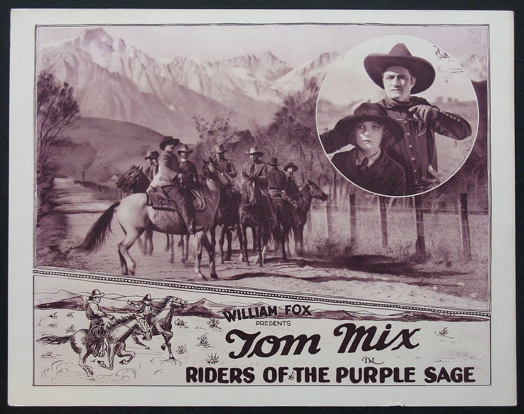 Tom Mix in Riders of the Purple Sage