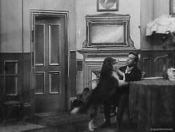 Blair the dog saves the day in Rescued by Rover, one of the best made films in European Silent Cinema