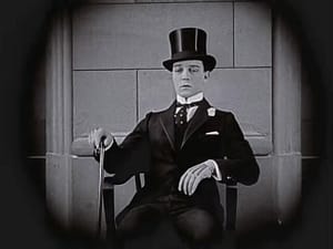 Buster Keaton sitting smugly in The Saphead