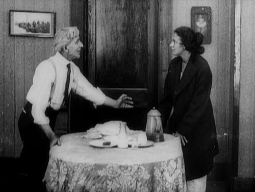 The climactic attempted rape scene in Within Our Gates (1920)