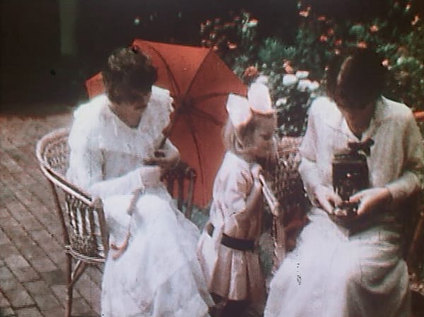 Concerning $1,000 (1916) showcases early color film technology experimented with in the 1910s.