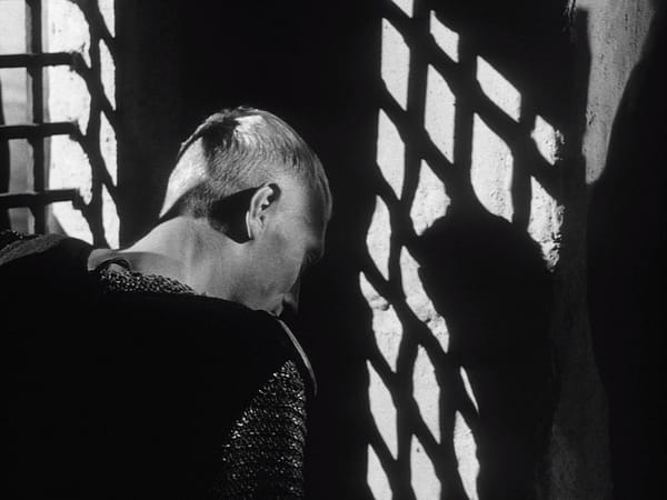 Max Von Sydow in The Seventh Seal.